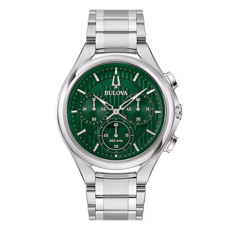 Bulova Curv grønt herreur 96a297
