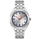 Bulova Jet Star Automatic sølv herreur 96k112