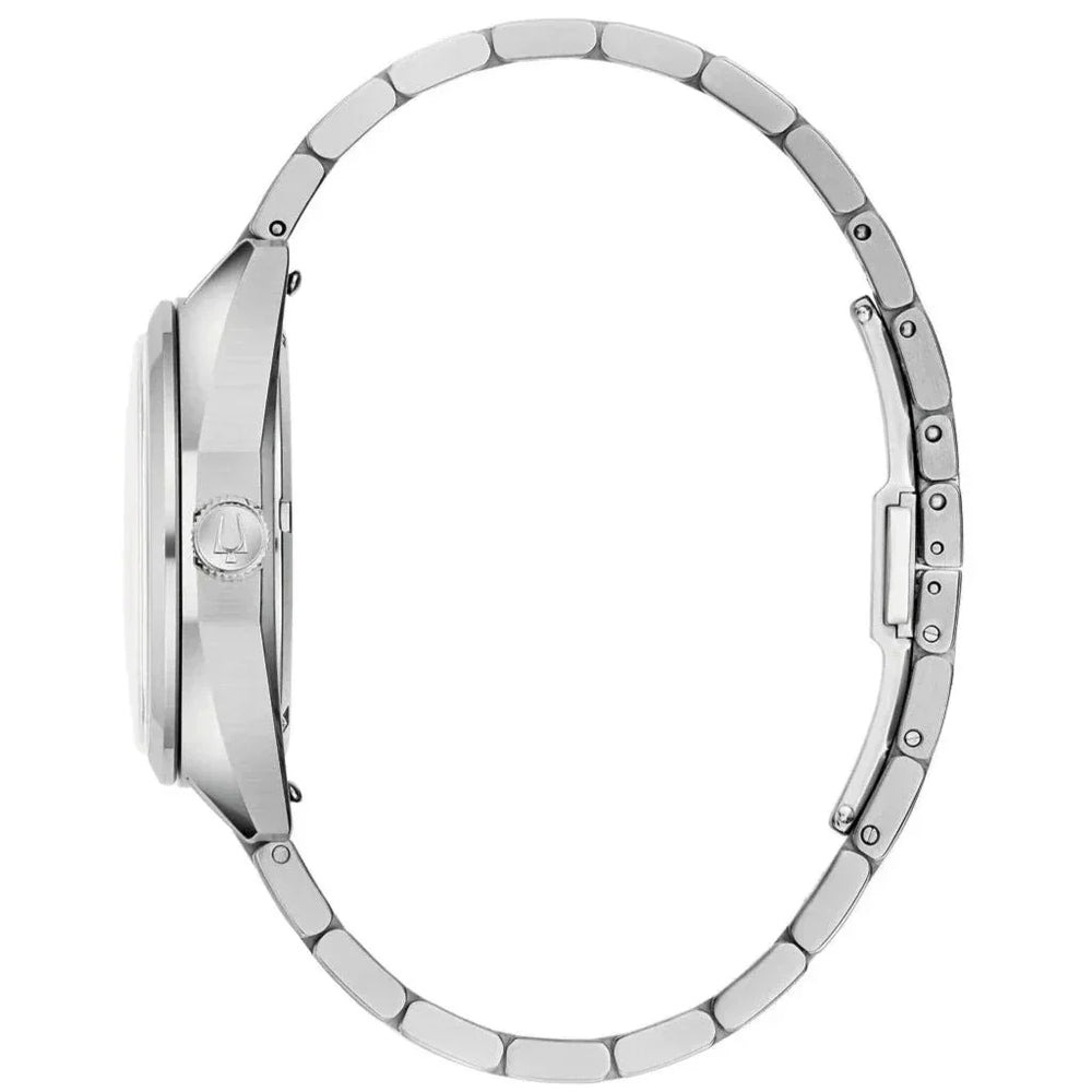 Bulova Jet Star Automatic sølv herreur 96k112