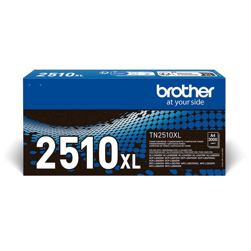 Brother TN-2510XL Sort 3000 sider Toner