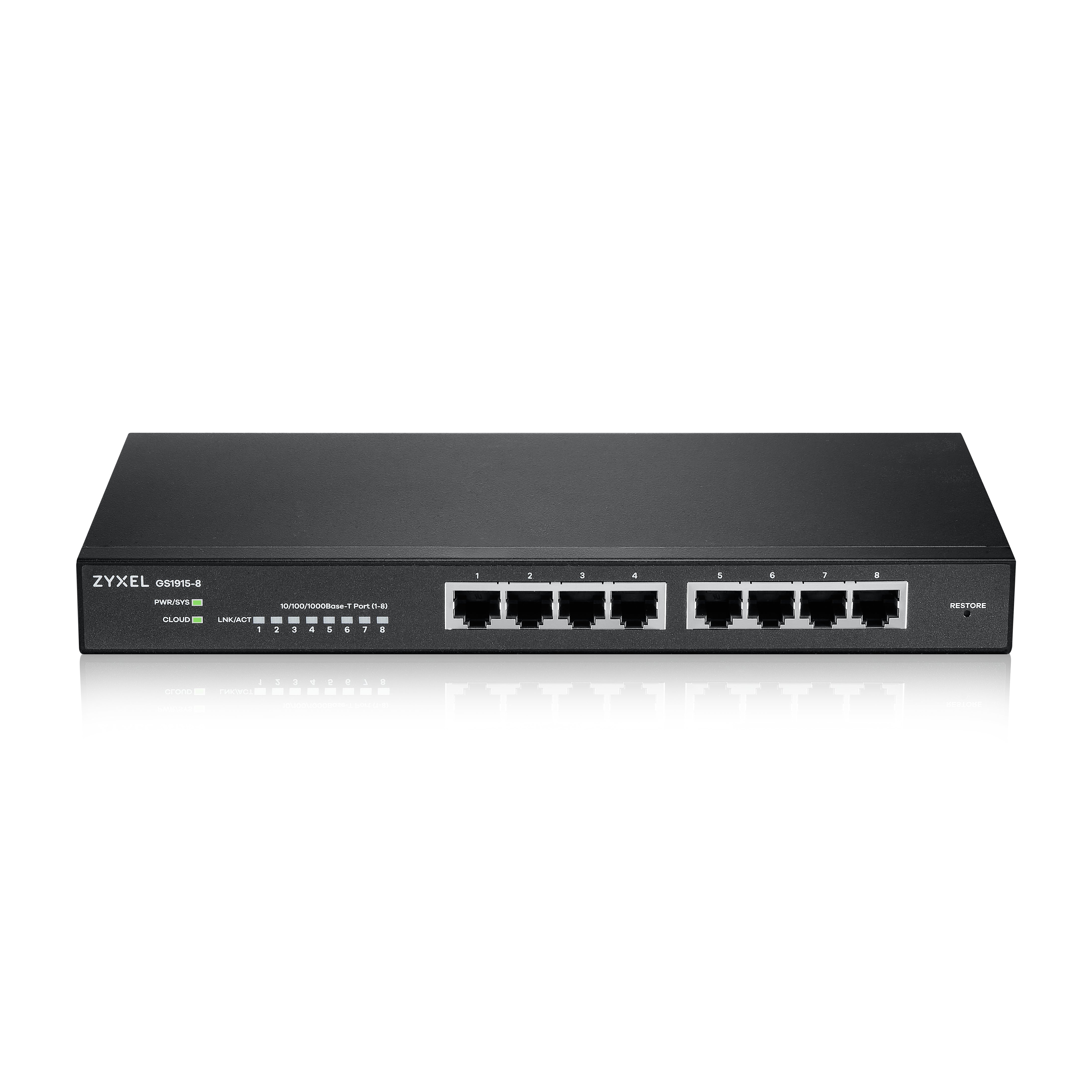 Zyxel GS1915 Series GS1915-8 Switch 8-porte Gigabit