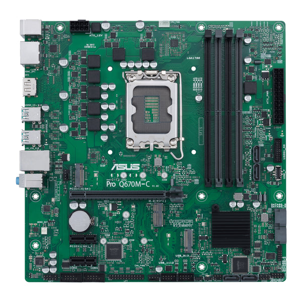 ASUS Pro Q670M-C-CSM Micro-ATX LGA1700 sokkel Intel Q670
