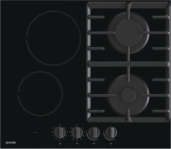 Gorenje Essential GCE691BSC Gas & keramisk kogeplade