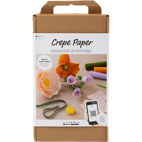 Start DIY Kit Crepepapir, ass. farver, 1 pk.