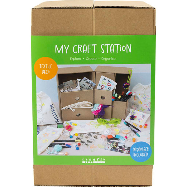 My Craft Station Tekstildekoration, ass. farver, 1 stk./ 1 pk.