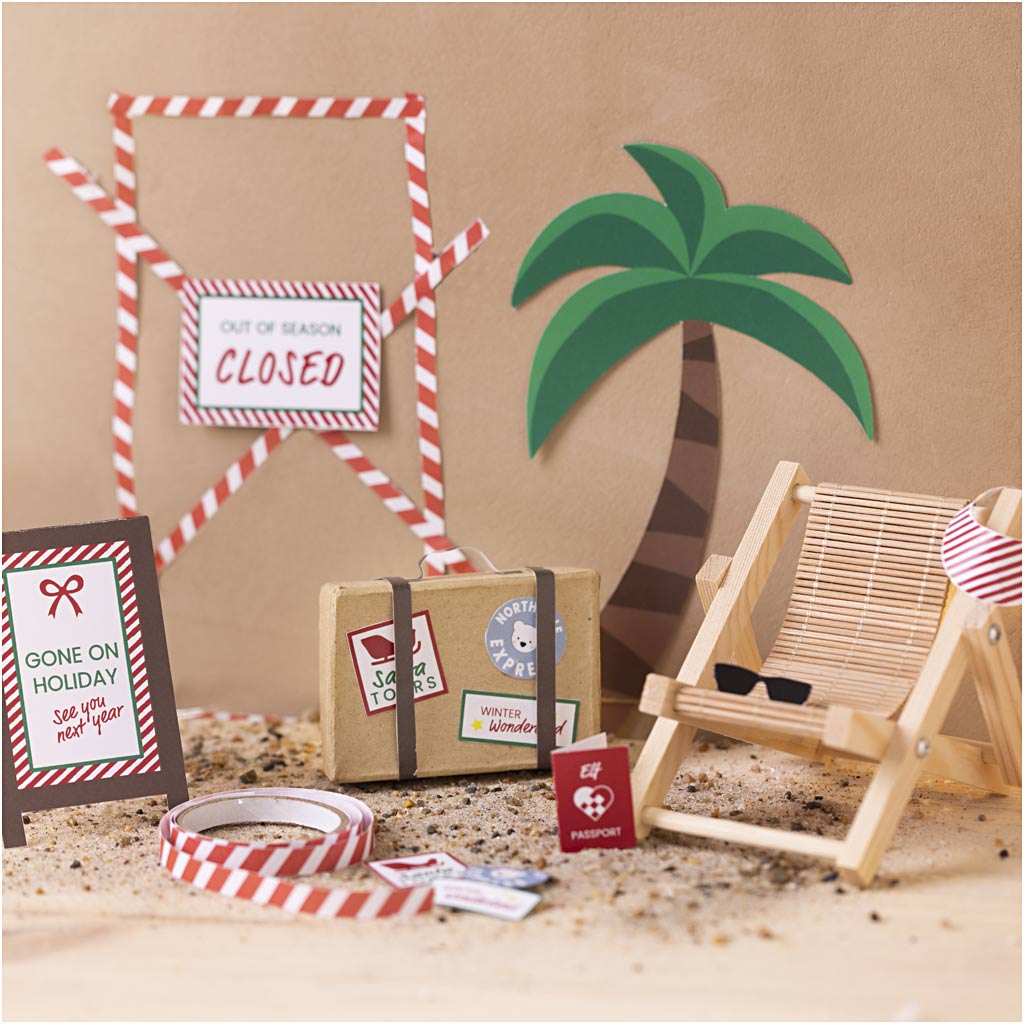 Mini DIY Kit Nissens Dør, På ferie, 1 pk.