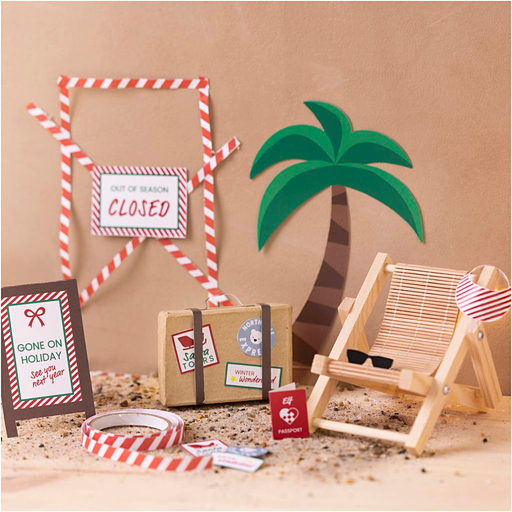 Mini DIY Kit Nissens Dør, På ferie, 1 pk.