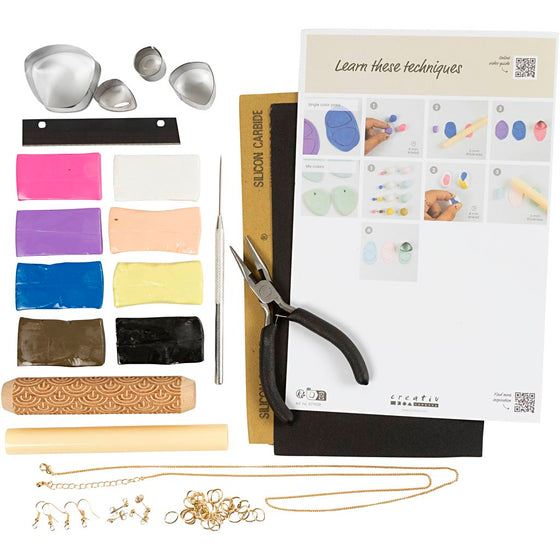 Start DIY Kit Smykkeler, Smykker, ass. farver, 1 pk.