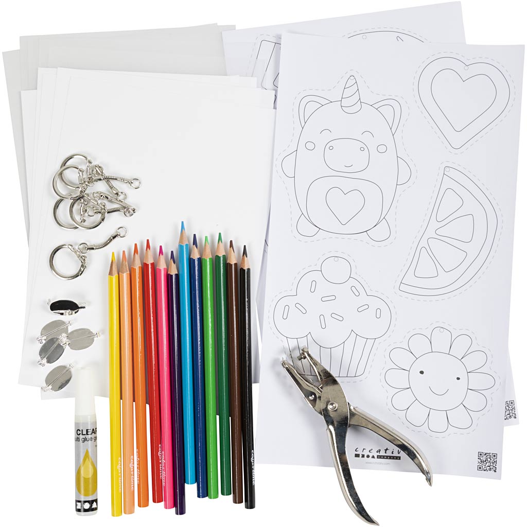 DIY Krympeplast Kit til Unikke Accessories