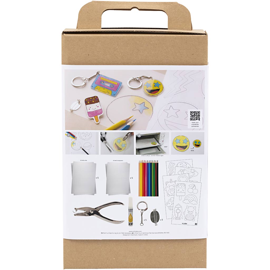 DIY Krympeplast Kit til Unikke Accessories