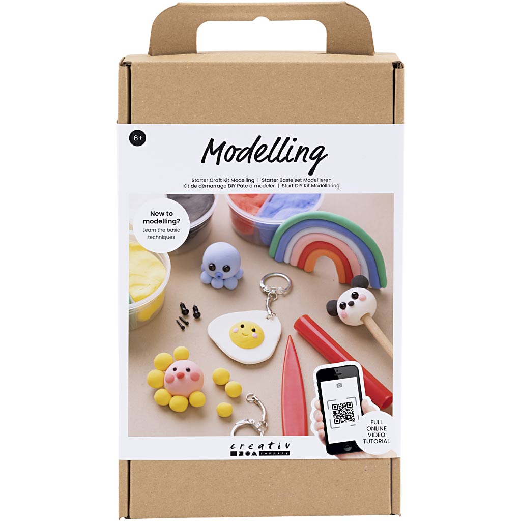 Start DIY Kit Modellering, Fantasifigurer, 1 pk.