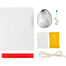 Mini DIY Kit Modellering, Æg, lys gul, pastelfarver, 1 pk.