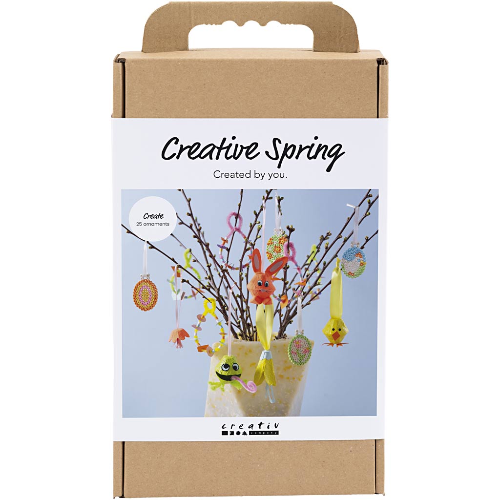 DIY Mix Kreativt Forår, ass. farver, 1 pk.