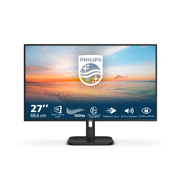 Philips 27E1N1200A/00 computerskærm 68,6 cm (27) 1920 x 1080 pixel Fuld HD LCD Sort