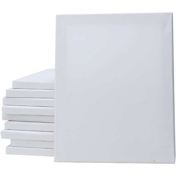 Malerlærred, D: 1,6 cm, str. 40x50 cm, 280 g, hvid, 20 stk./ 1 pk.