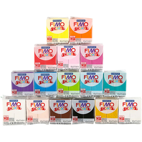 FIMO® Kids Ler, 32x42 g/ 1 pk.