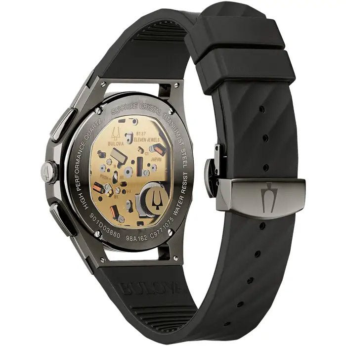 Bulova Curv gråt herreur 98a162