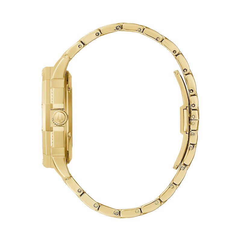 Bulova Crystal guld herreur 98a292