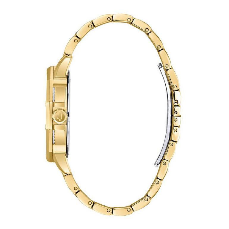 Bulova Crystal sølv herreur 98c126
