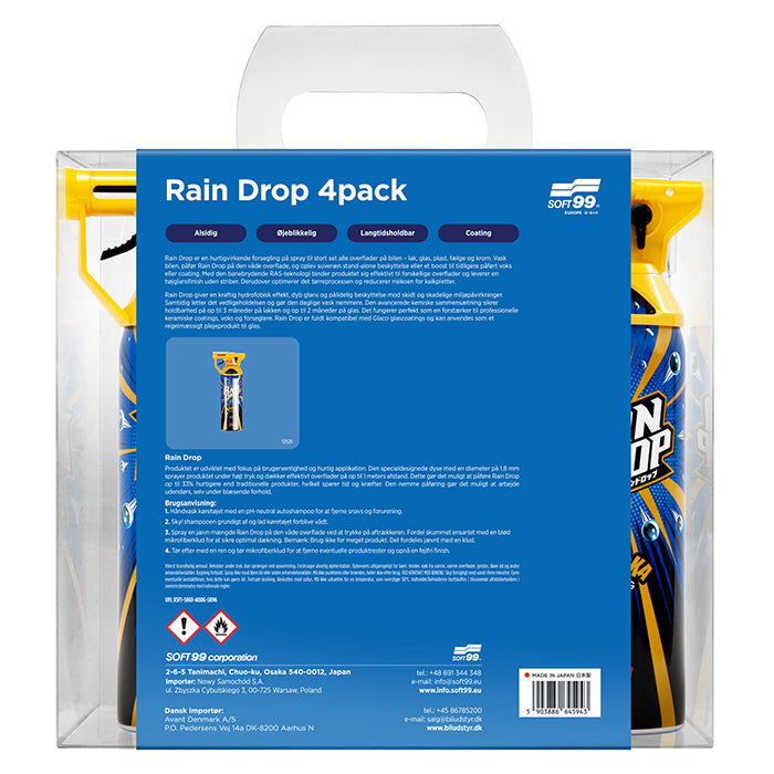 Soft99 Rain Drop Bazooka 300ml 4-pack
