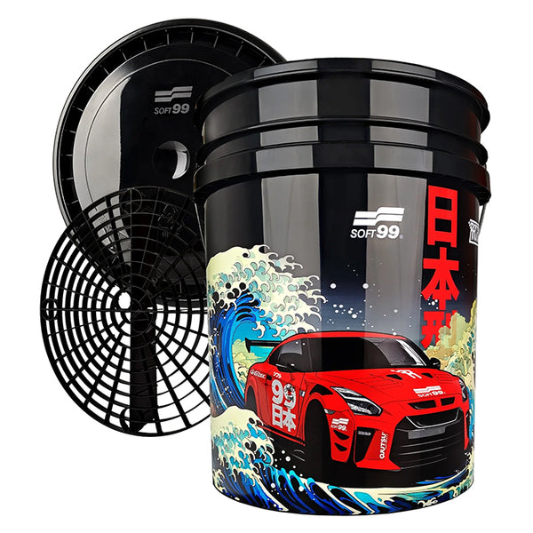 Soft99 Vaskespand med Grit Guard