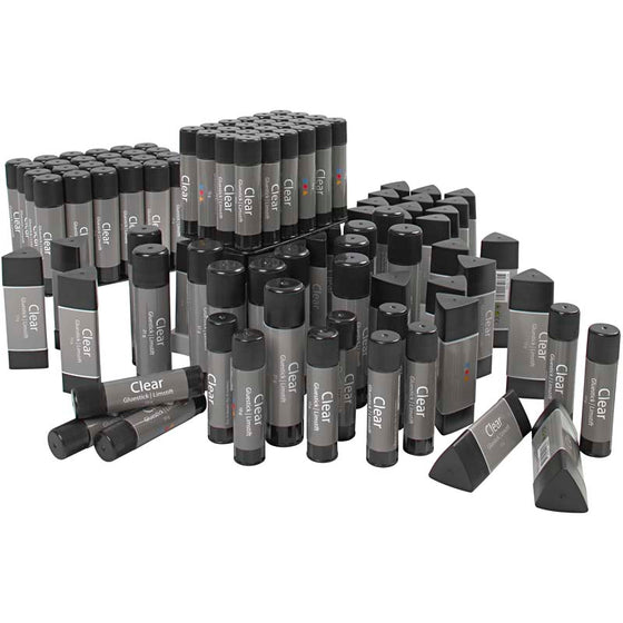 Clear Limstift, 96 stk./ 1 pk.