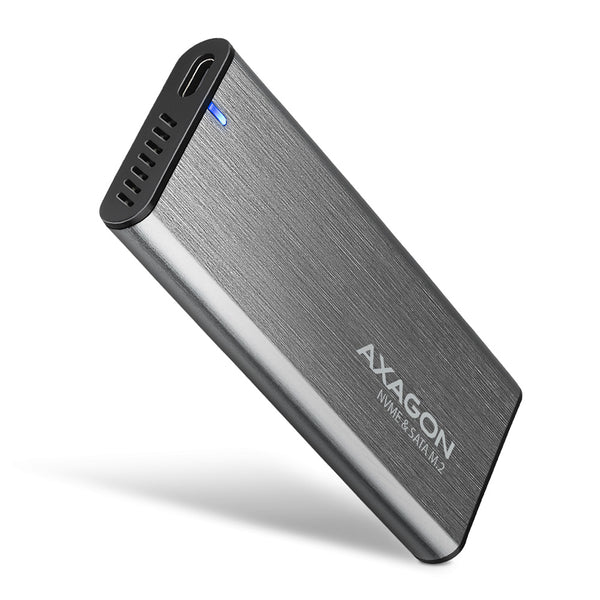Axagon EEM2-SG2 SUPERSPEED+ USB-C - M.2 NVME & SATA SSD BOX