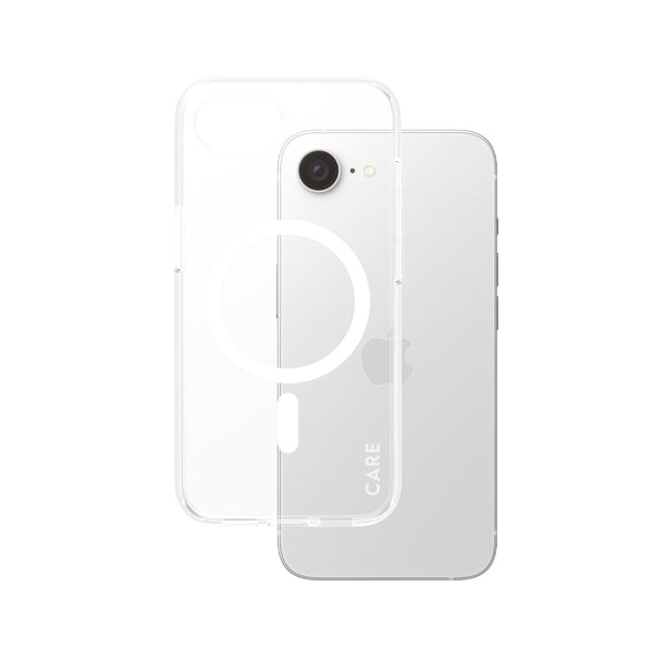 CARE by PanzerGlass Beskyttelsescover Hvid Gennemsigtig Apple iPhone 16e
