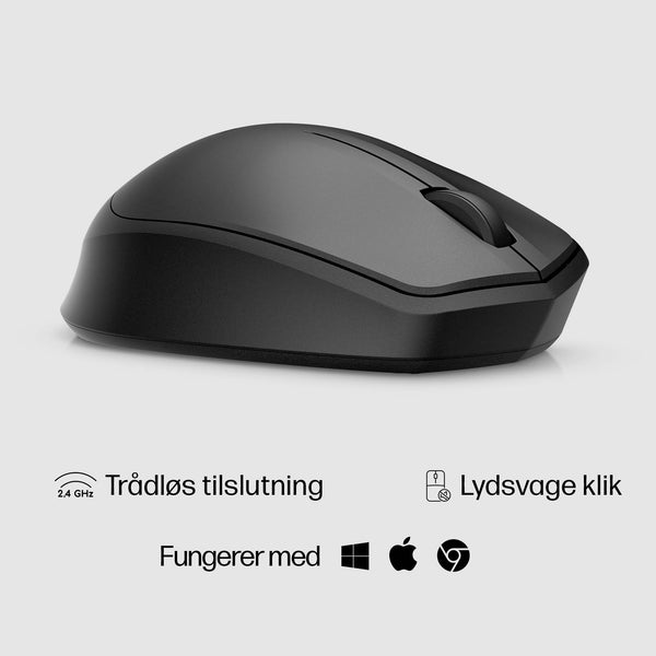 HP Silent 280M Trådløs Sort