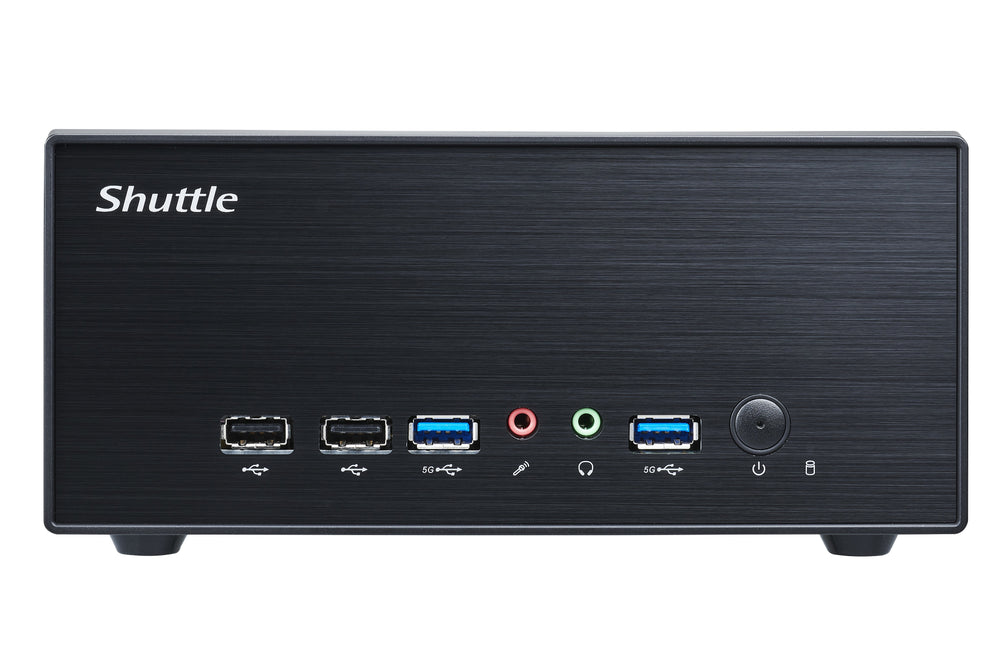 Shuttle XPC Slim XH610G2 Mini PC Barebones Sort