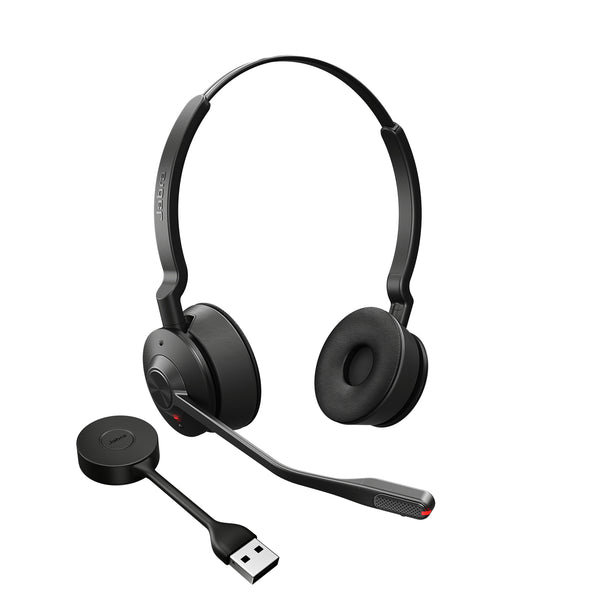 Jabra Engage 55 Stereo Trådløs Headset Sort