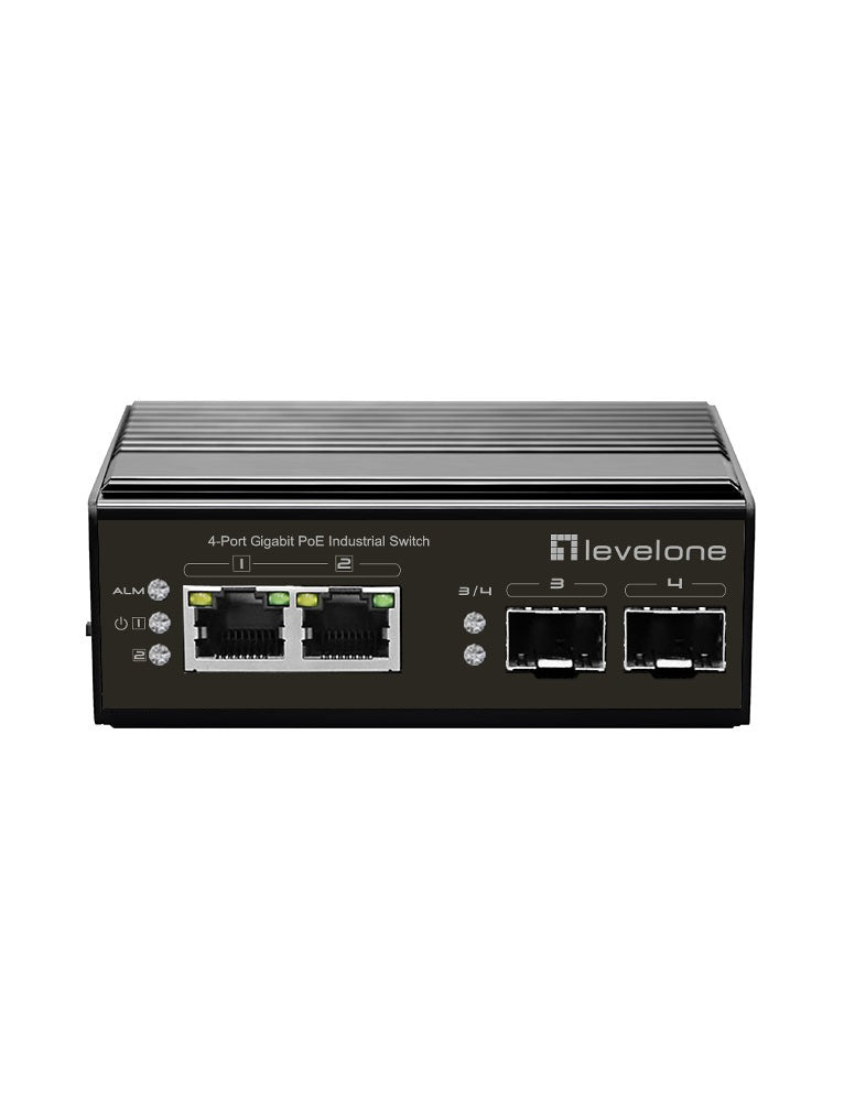 LevelOne IGP-0431 Switch 4-porte Gigabit  PoE