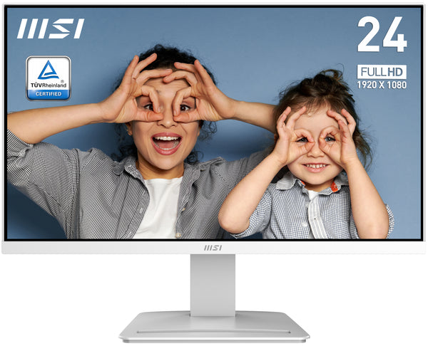 MSI Pro MP2412W computerskærm 60,5 cm (23.8) 1920 x 1080 pixel Fuld HD LCD Hvid
