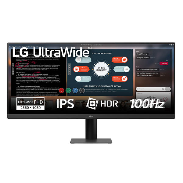 LG 29U511A-B computerskærm 73,7 cm (29) 2560 x 1080 pixel WFHD LCD Sort