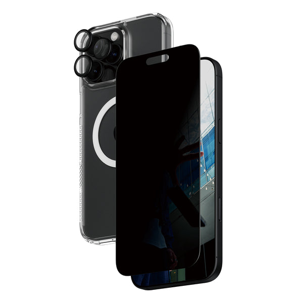 PanzerGlass ® 3-i-1 Privacy Beskyttelsespakke iPhone 16 Pro Max