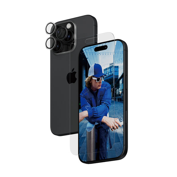 PanzerGlass ® 2-i-1 Pakke iPhone 16 Pro