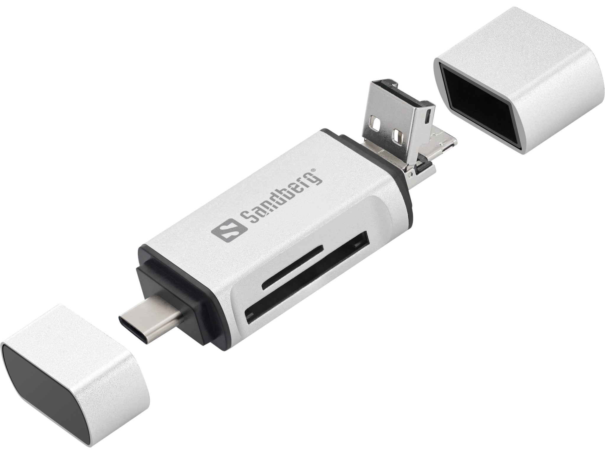 Sandberg Kortlæser Micro USB / USB / USB-C