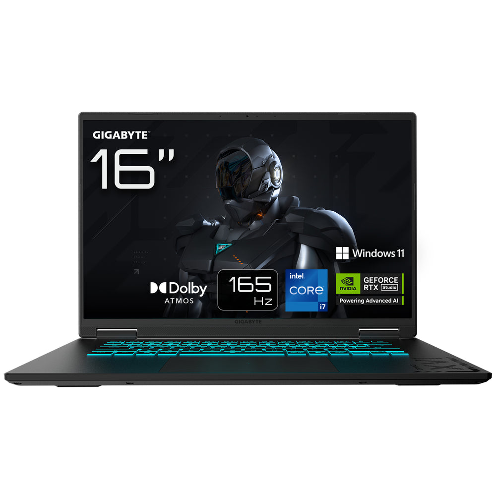 GIGABYTE GAMING A16 CWHI3DEC94SH laptop Intel® Core™ i7 i7-13620H 40,6 cm (16) WQXGA 16 GB DDR5-SDRAM 1 TB SSD NVIDIA GeForce RTX 5070 Wi-Fi 6E (802.11ax) Windows 11 Home Sort