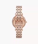 Emporio Armani Mens Ar11294 Rose Gold Tone Stainless Steel Chronograph Watch