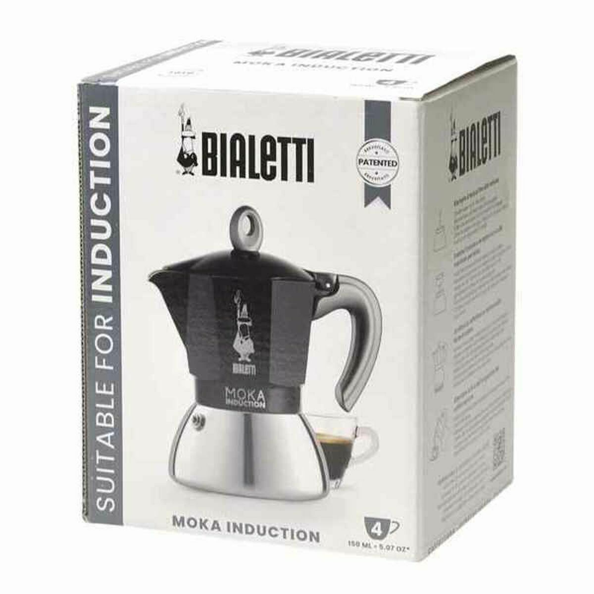 Italiensk Kaffekande Bialetti 0006934/NP Sort Aluminium