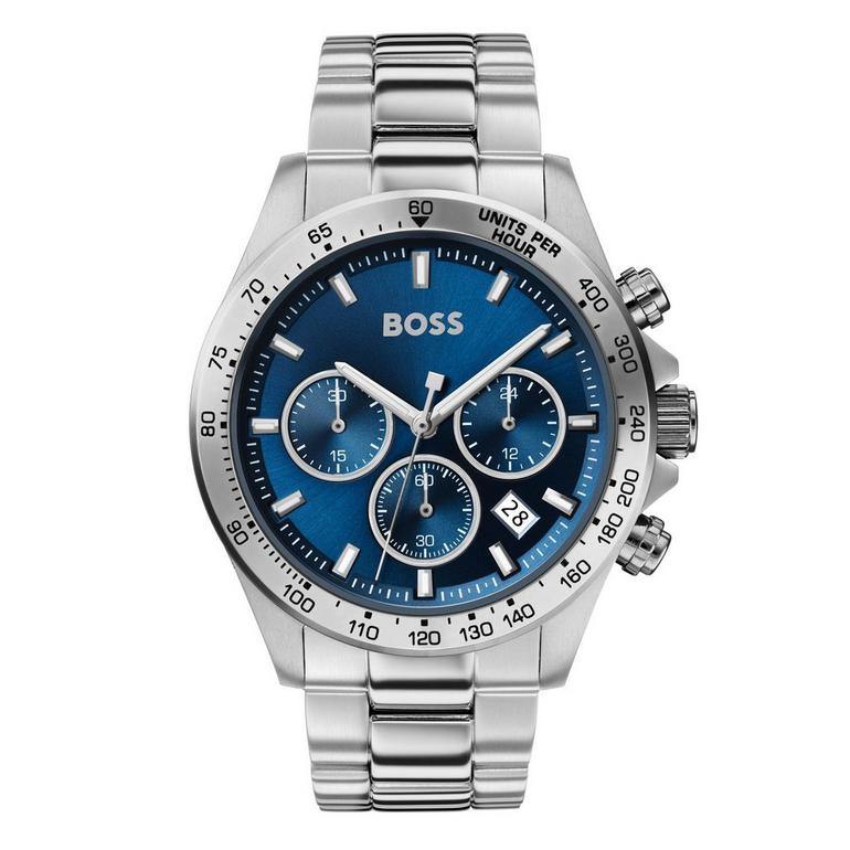 Hugo Boss herreur 1513755 Hero Chronograph blå rustfrit stål