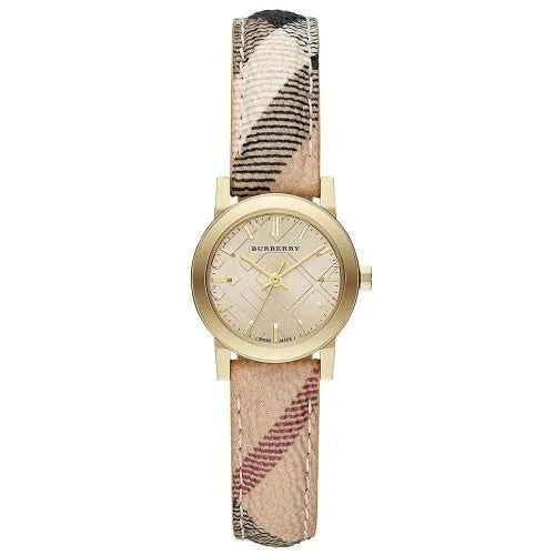 Burberry dameur The City Haymarket Check roseguld Bu9219