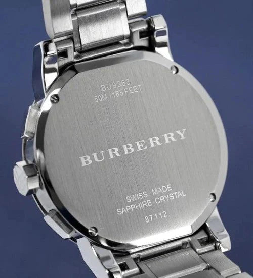 Burberry herreur Chronograph The City blå Bu9363