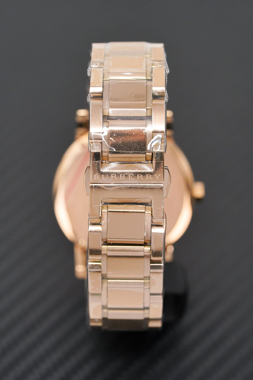 Burberry dameur The City roseguld PVD-belægning Bu9005
