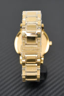 Burberry herreur The City stål guld Bu9033