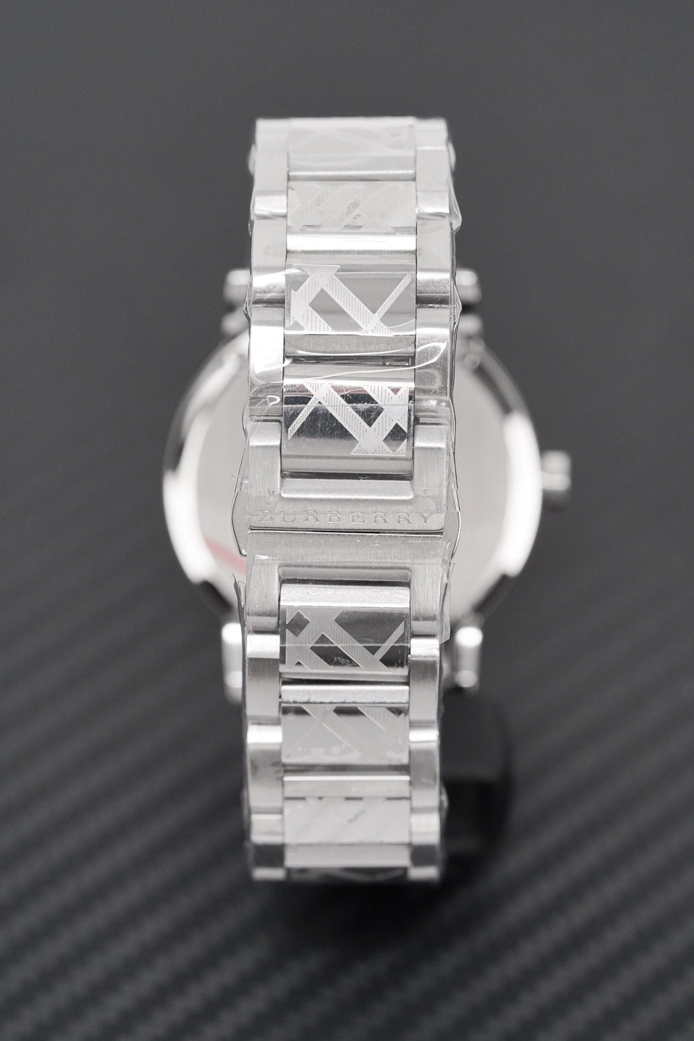 Burberry herreur The City Engraved Checked stål Bu9037