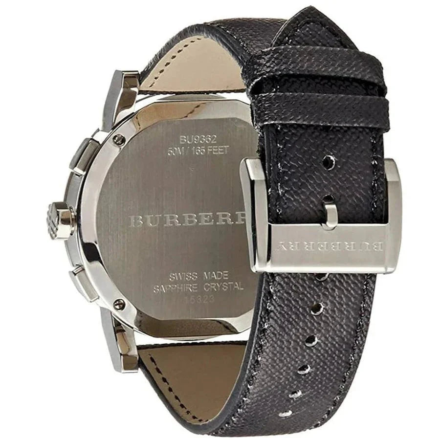 Burberry herreur Chronograph The City grå Bu9362