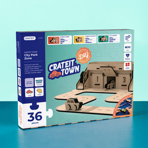 Byens parkeringszone | Crateit Town