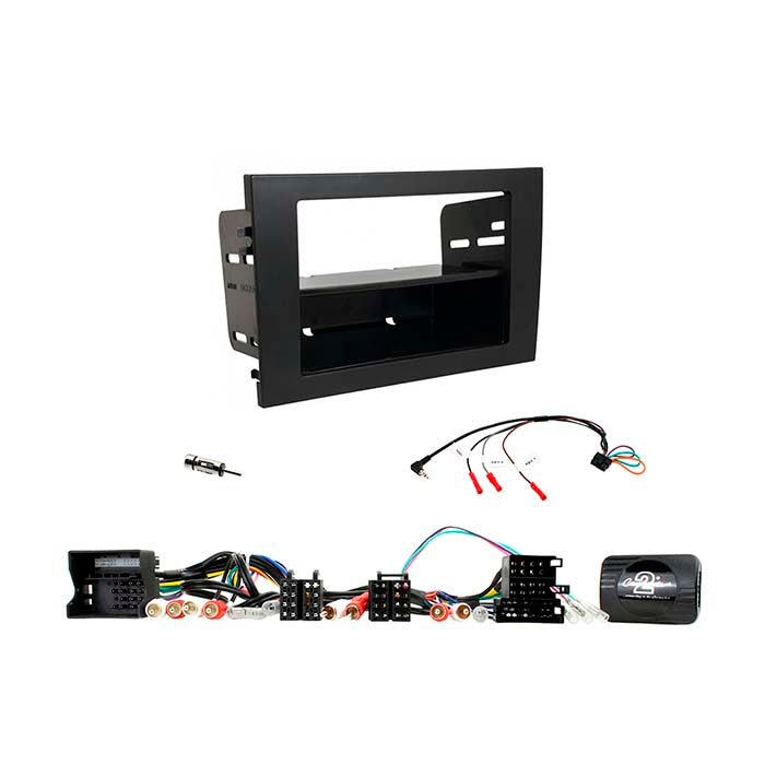 Monteringskit Audi A4 (2001-2008) CTKAU09 - 1/2-DIN, CAN-Bus & antenneadapter, connects2