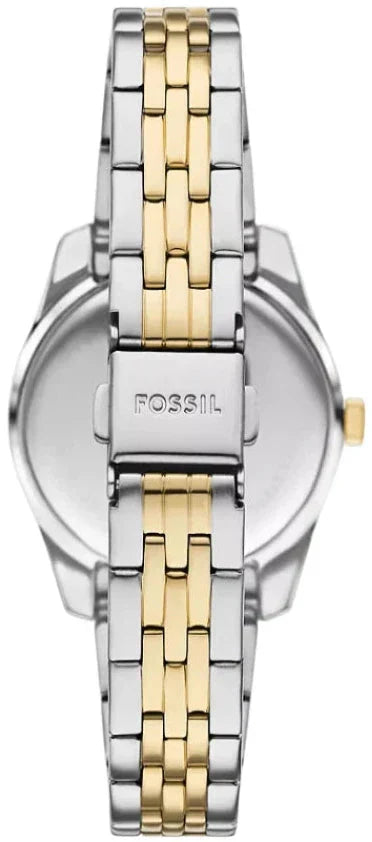 Fossil ur Scarlette Three Hand Date dameur Es5388